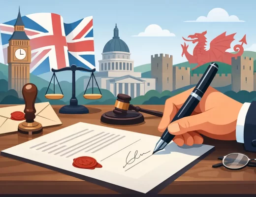 How to Sign a Will Correctly in England and Wales